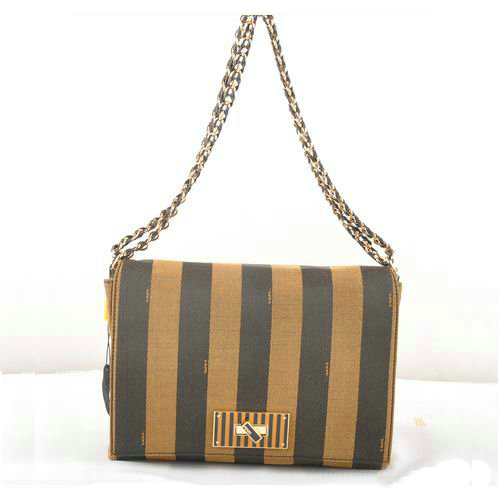 Borsa F2556 Fendi Parigi Pequin spalle Grosso tessuto F2556